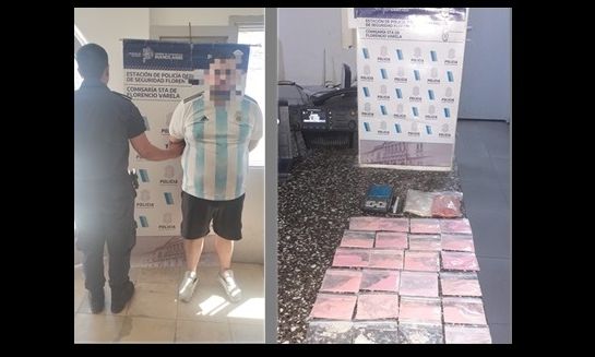 Florencio Varela – Un detenido por comercialización de drogas